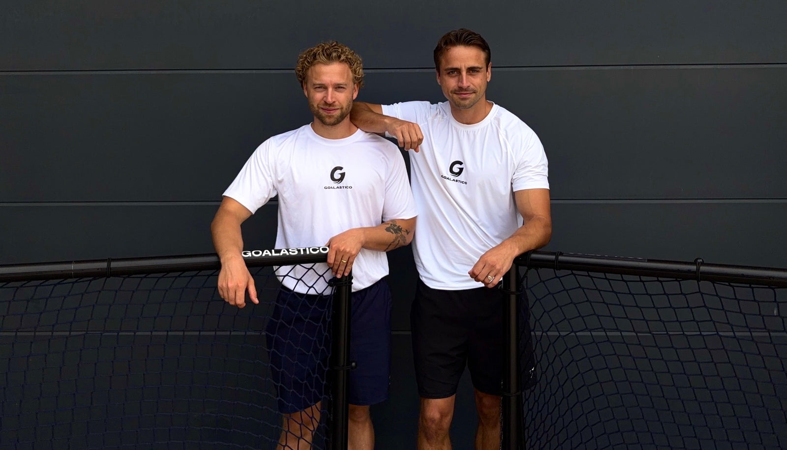 Die Gründer mit GOALASTICO ONE